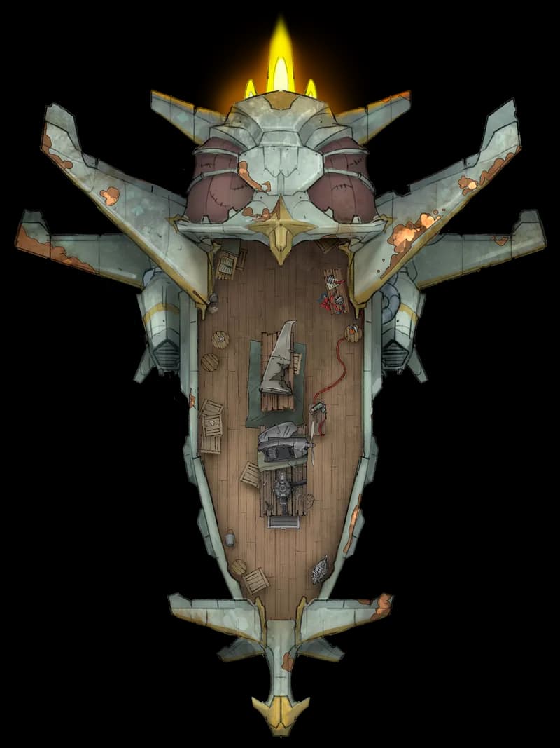 Airships! Pt. 2 map, Metal Angel Workshop variant thumbnail