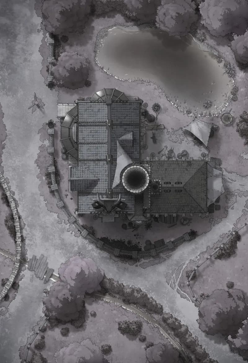 Village Blacksmith map, Shadowlands variant thumbnail