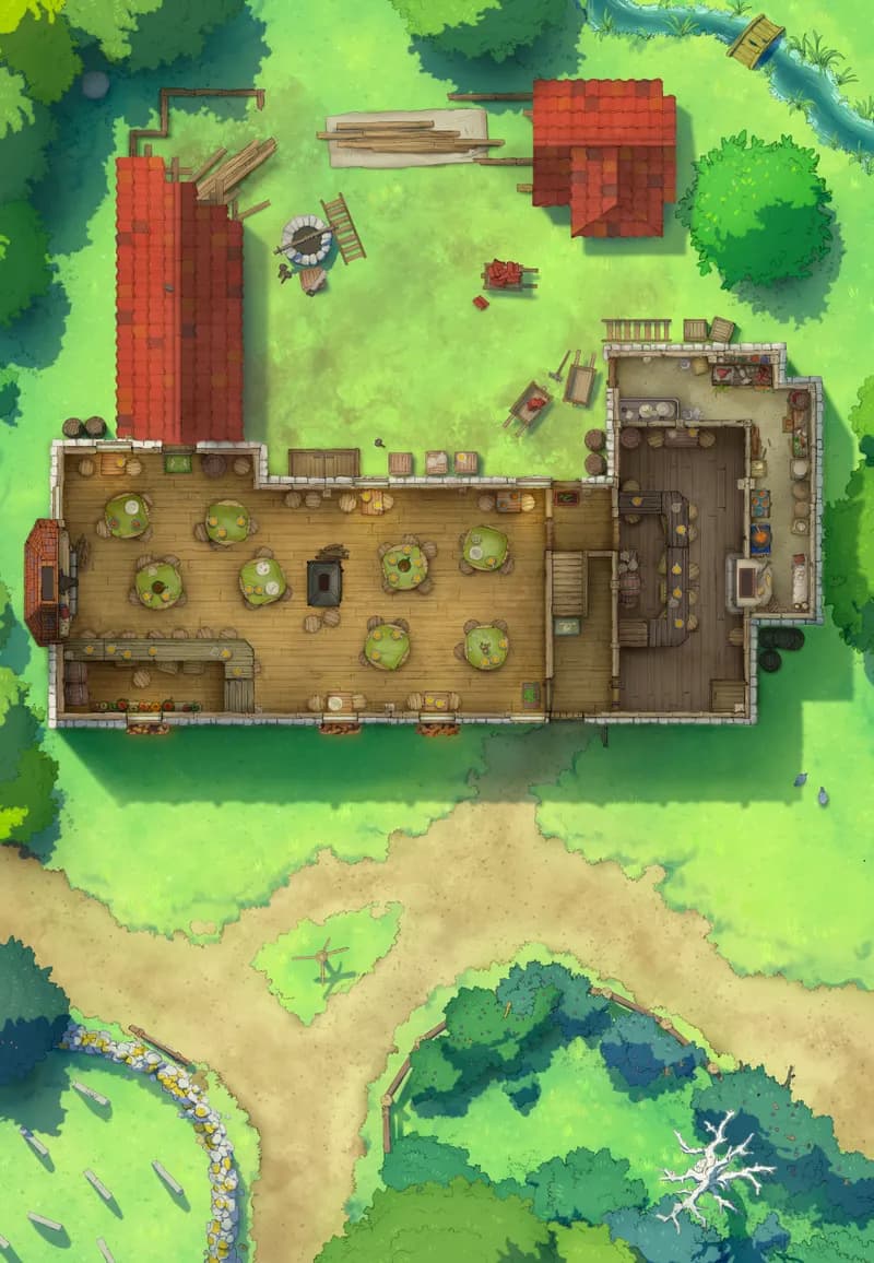 Ages of the Vale: Public House map, Indoors Tax Hike Day variant thumbnail