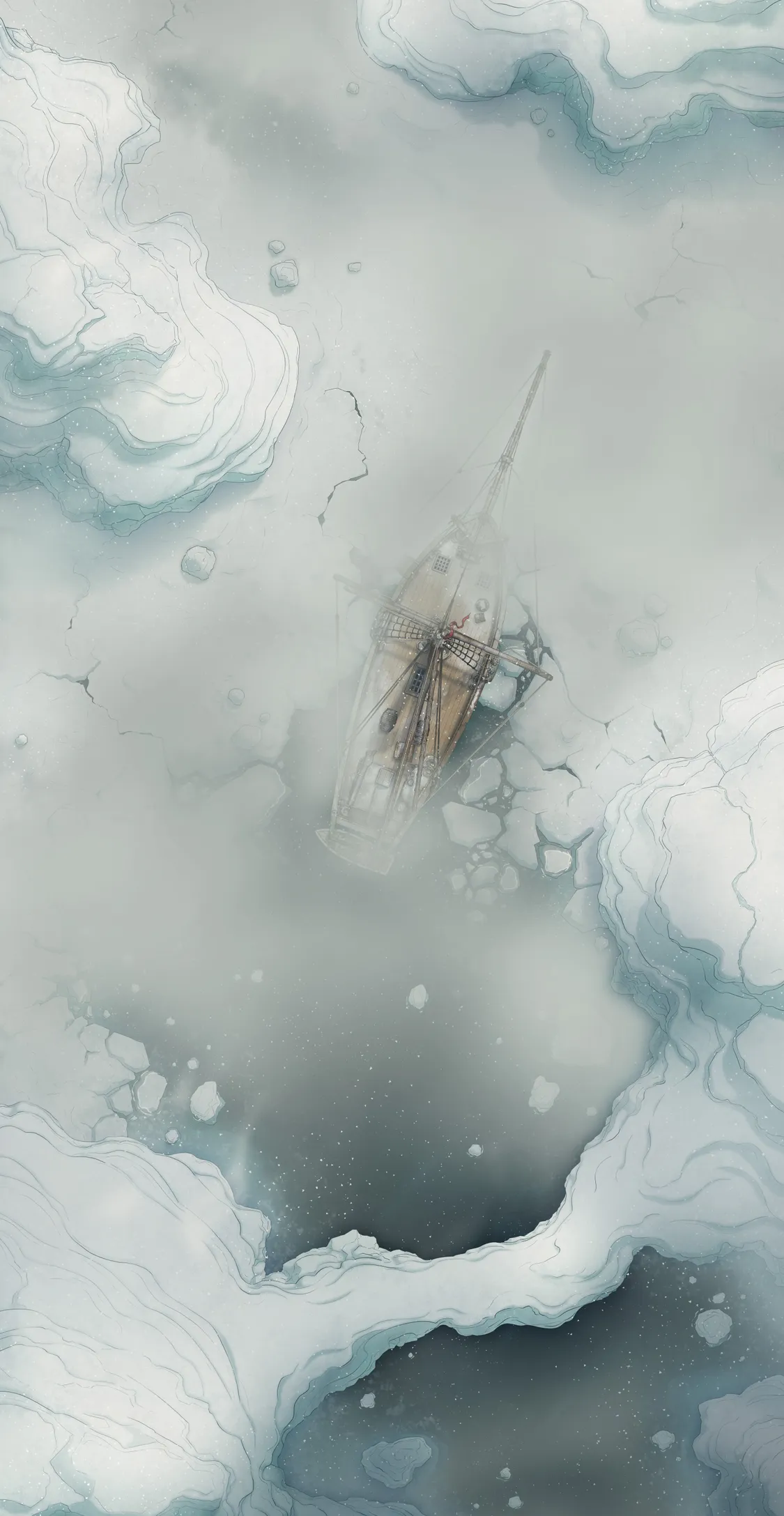 Arctic Expedition map, Fog variant thumbnail