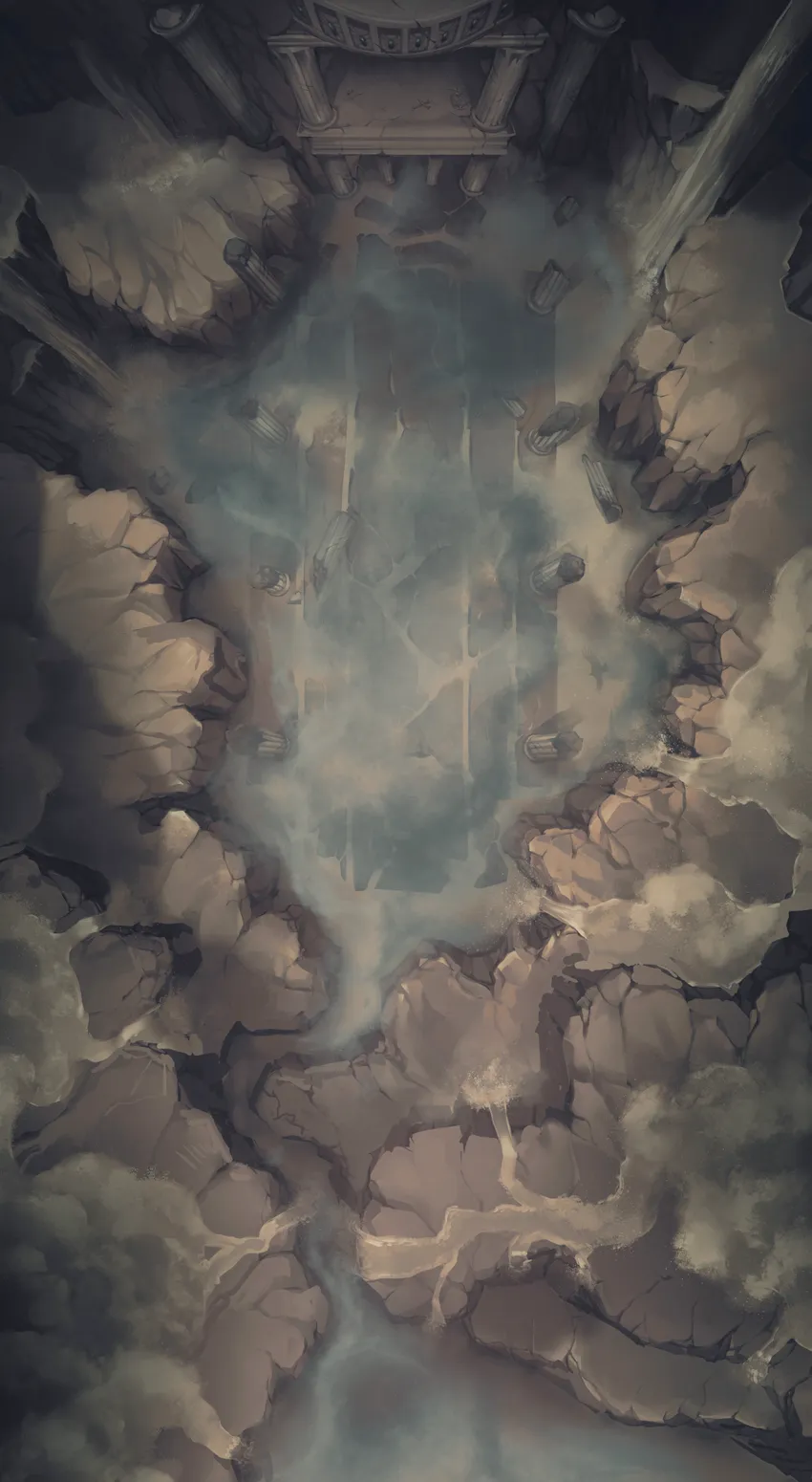Blue Dragon Lair map, Fog variant thumbnail