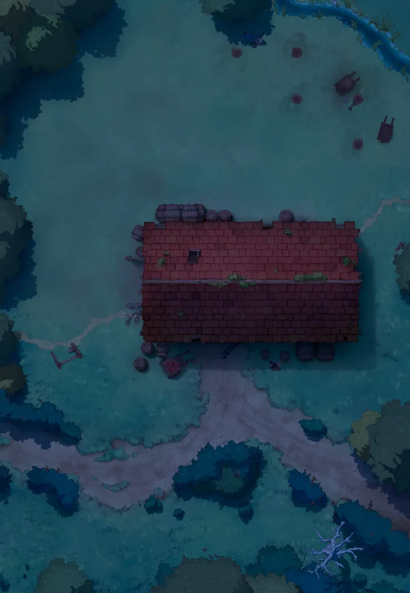 Ages of the Vale: Apple Press map, Roof New Beginnings Night variant thumbnail