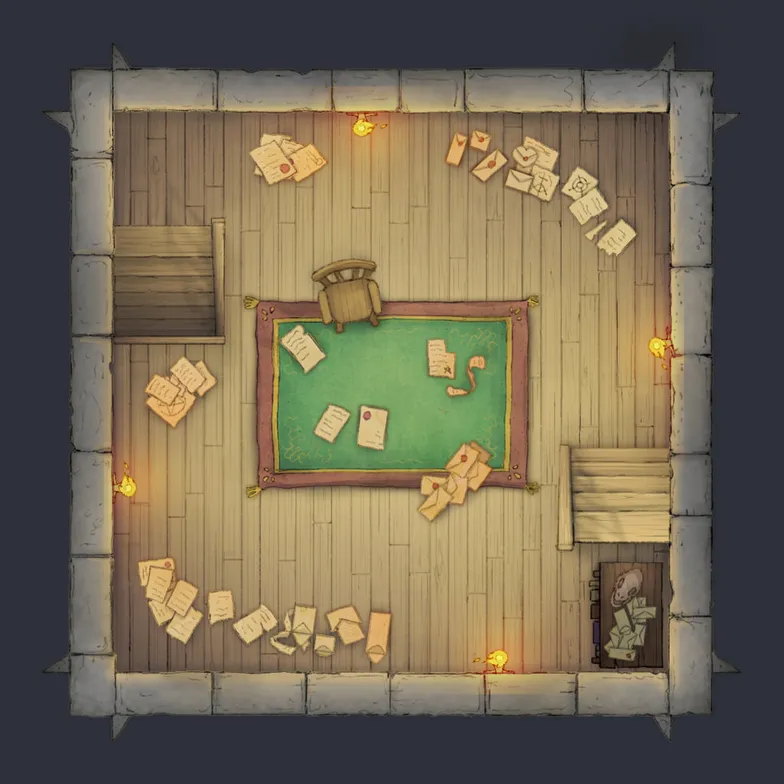 Magic Wizard's Tower map, Interior Floor 47 variant thumbnail