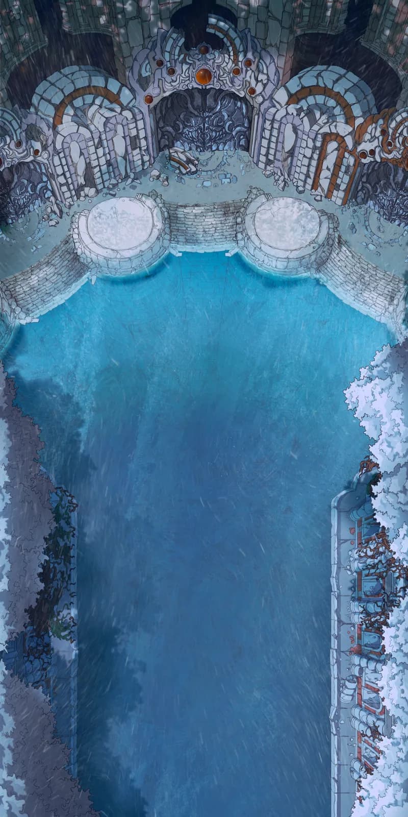 Flooded Fey Ruins map, Frozen variant thumbnail