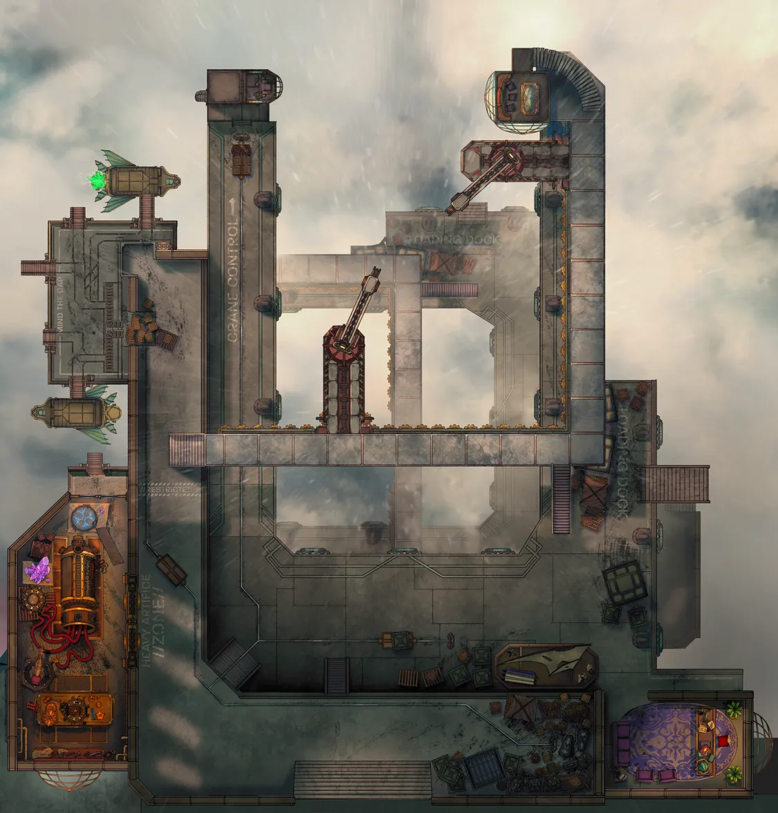 Hangar Bay map, Rain variant thumbnail