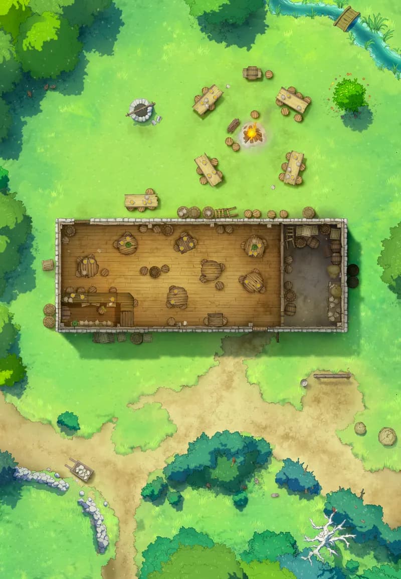 Ages of the Vale: Tavern map, Indoors New Beginnings Day variant thumbnail