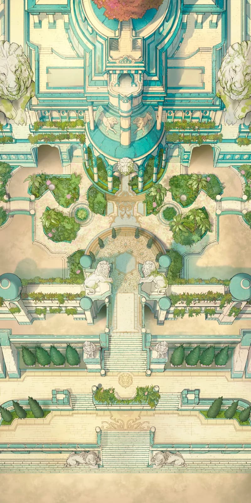 Hanging Gardens map, No Water variant thumbnail