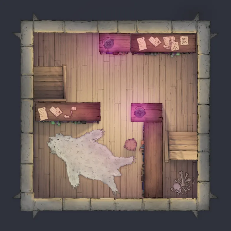 Magic Wizard's Tower map, Interior Floor 42 variant thumbnail