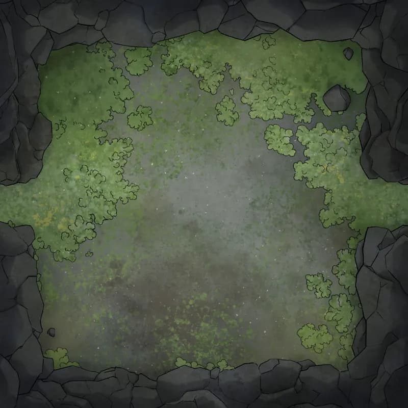 Modular Caves map, Mossy Rocks 02 variant thumbnail