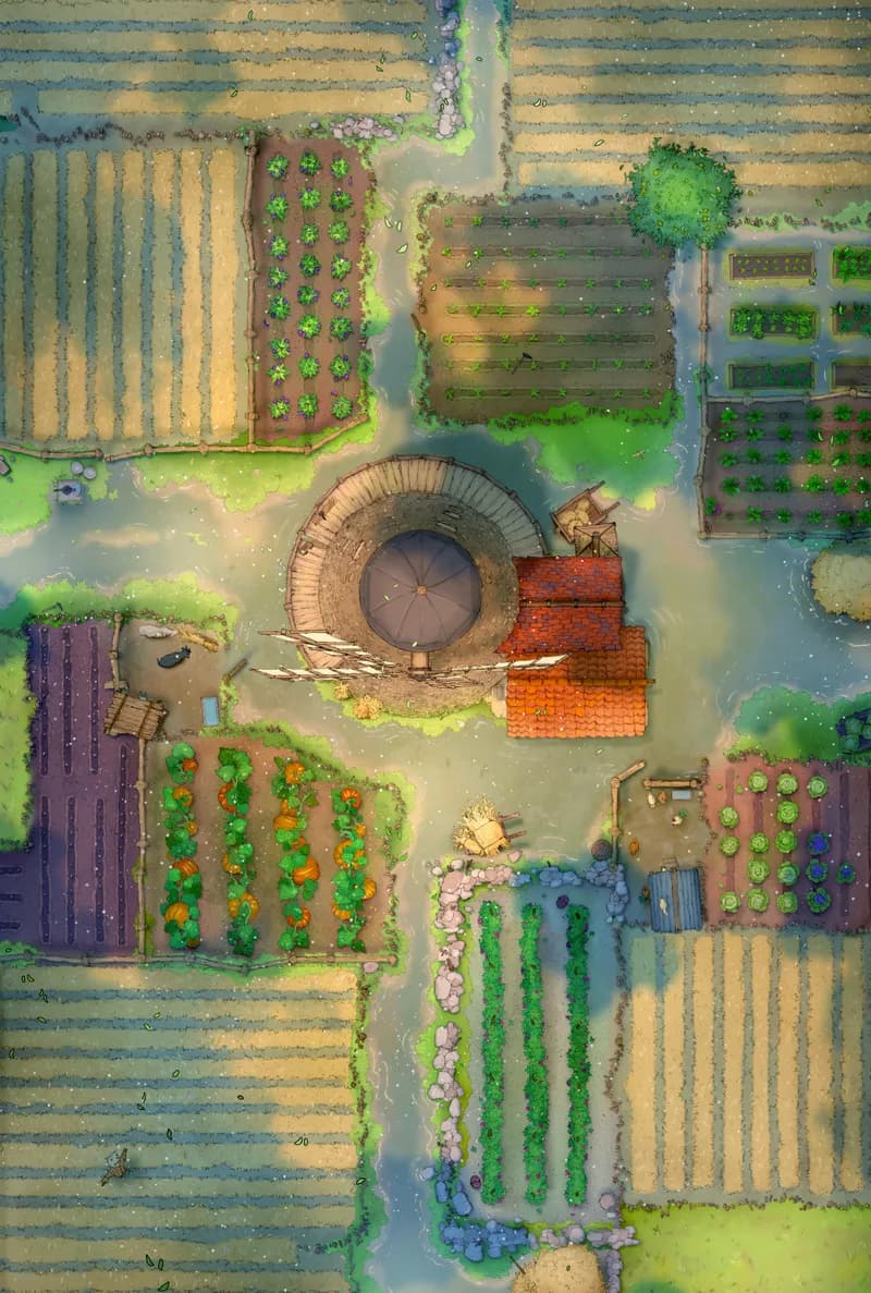 Windmill Farm map, Swamp Day variant thumbnail