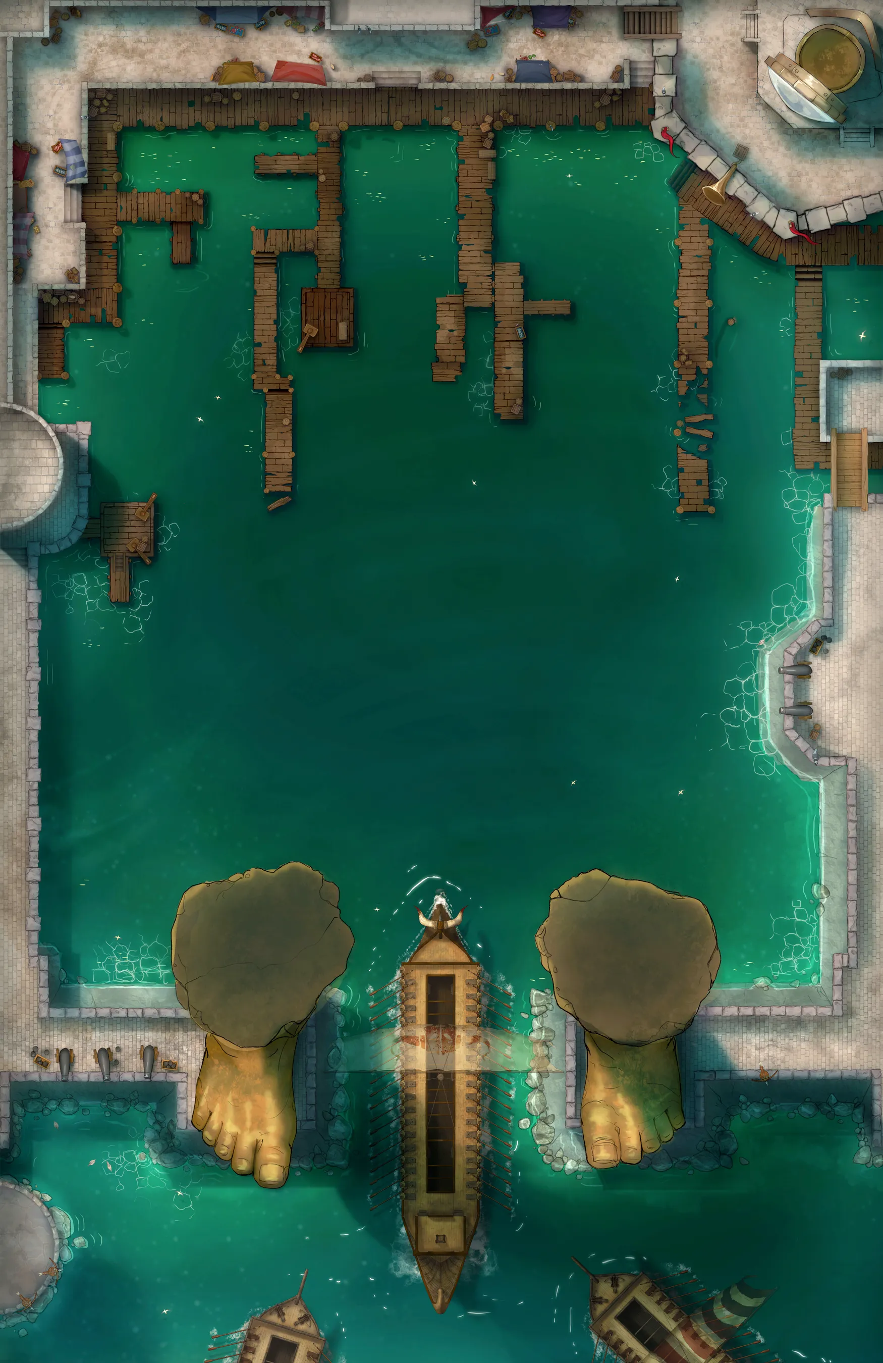 Colossus Port map, Assault Day variant thumbnail