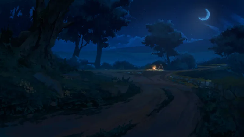 Crossroads map, Camp Night variant