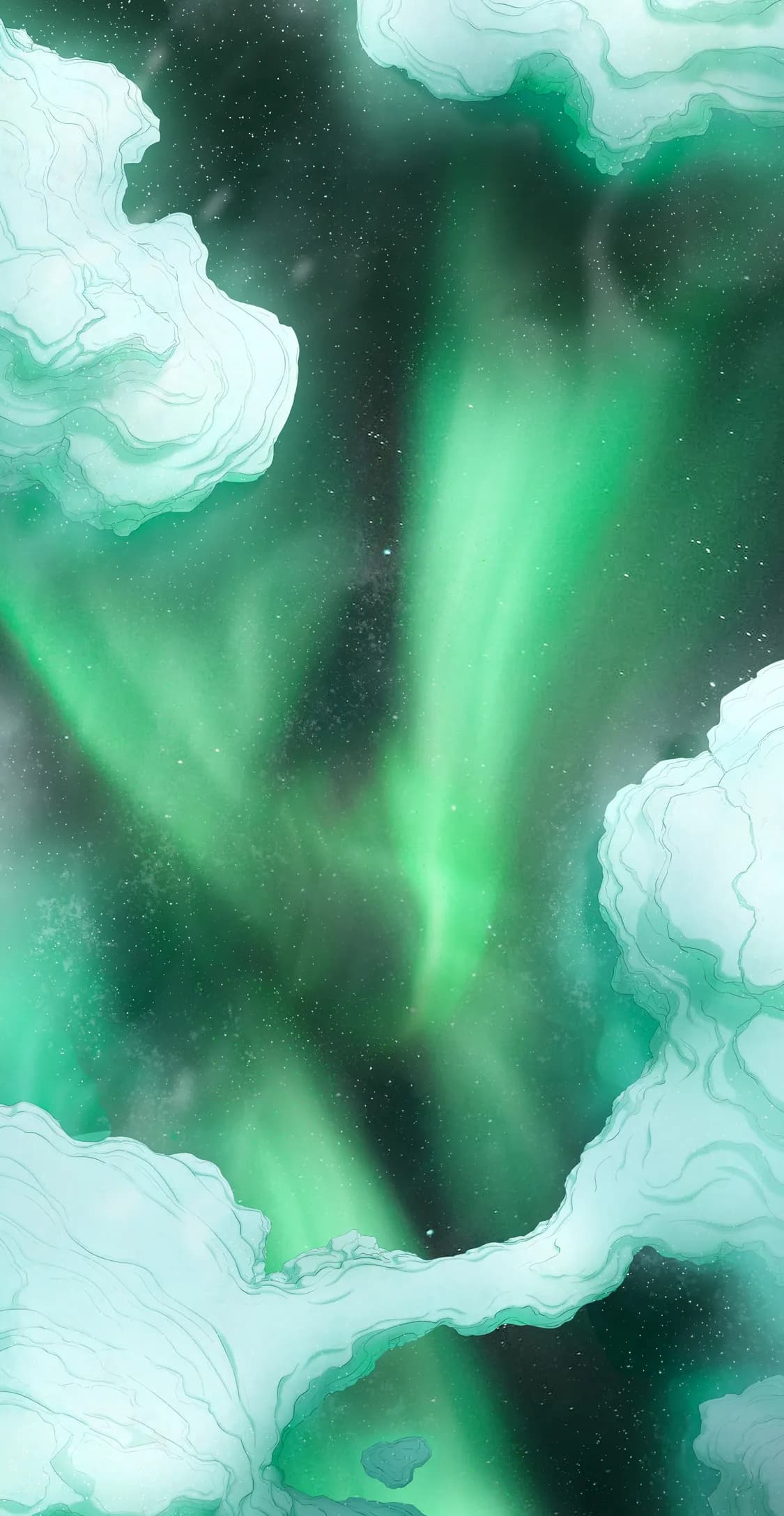 Arctic Expedition map, Aurora Reflection variant thumbnail