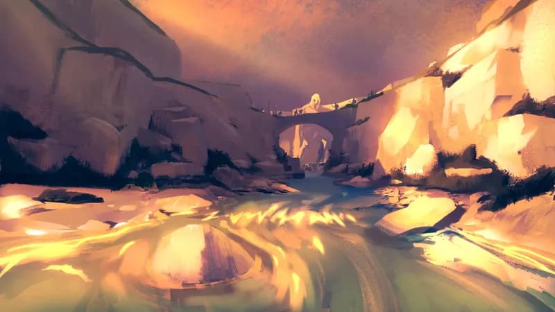 Medusa's Wake map, Sunset variant