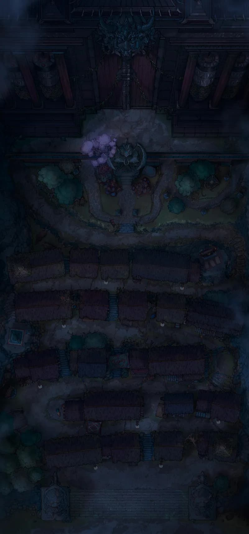 The Forbidden Gates map, Original Night Dark variant thumbnail