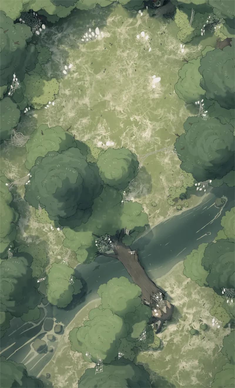 Baba Yaga's Domain map, Spiders variant thumbnail