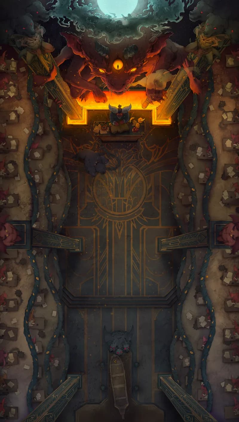 Hell's Tax Office map, Original variant