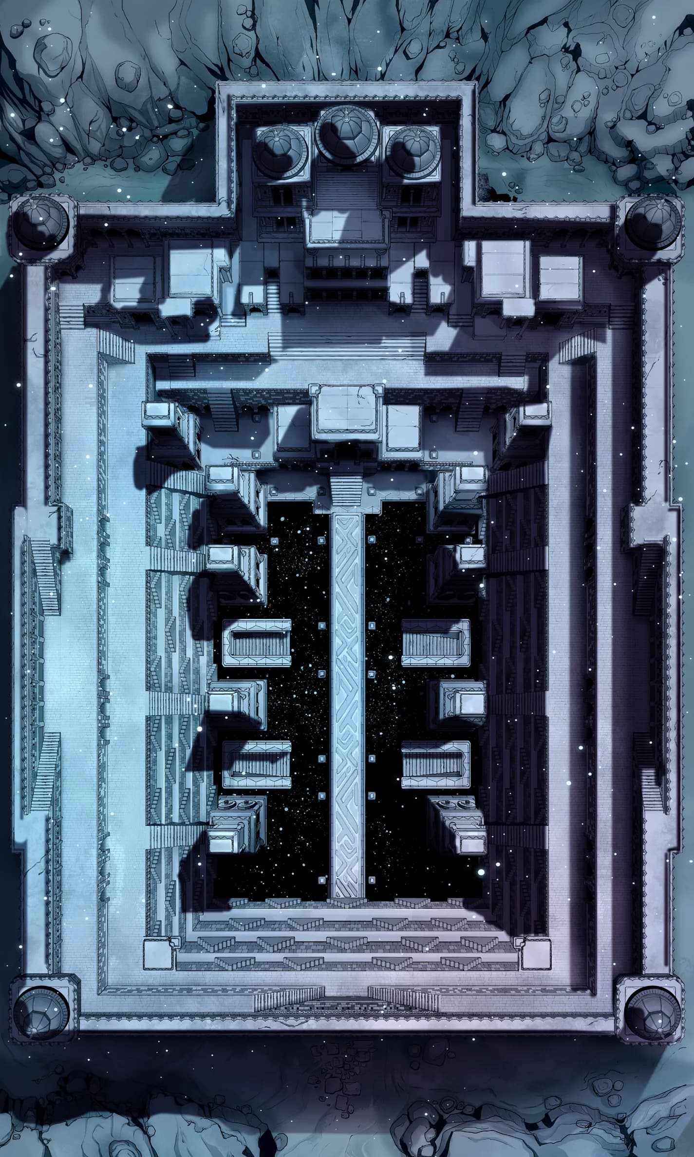 Ancient Stepwell map, Moonwell variant thumbnail