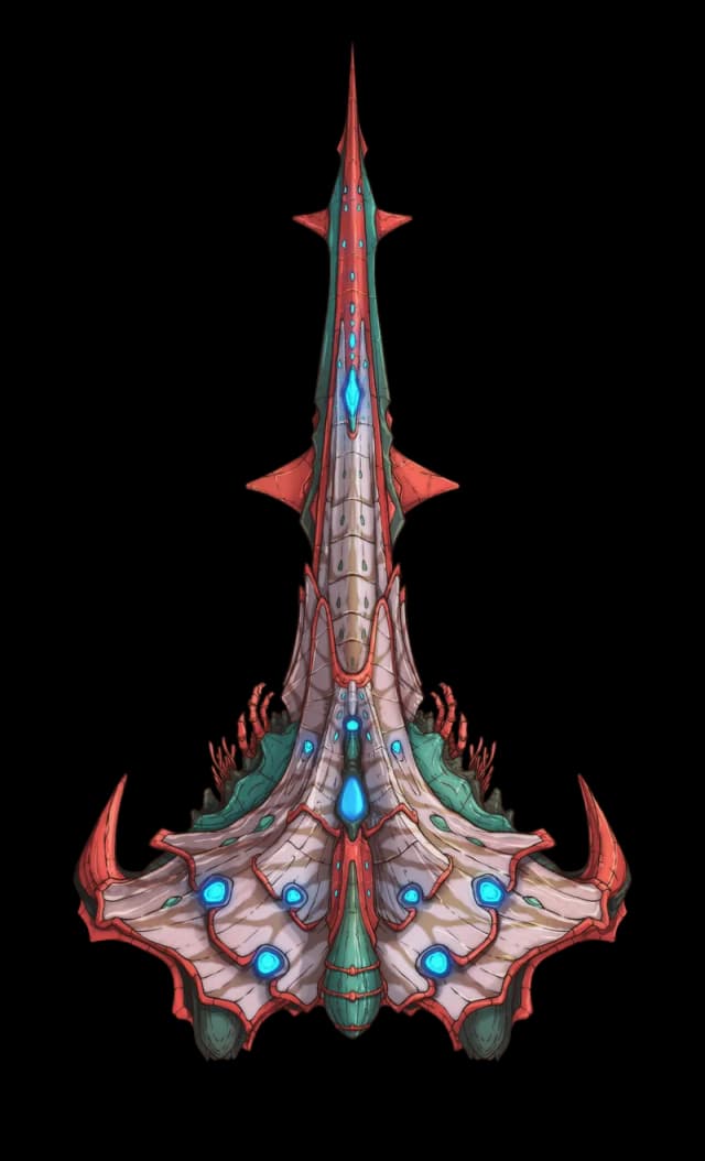 Delphadox map, Coral Exterior variant