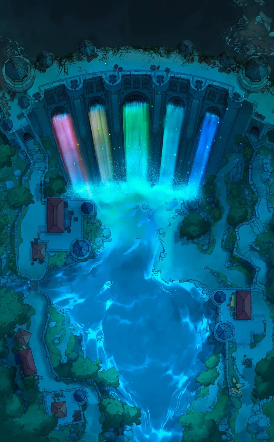 Fortified Dam map, Purification Night variant thumbnail