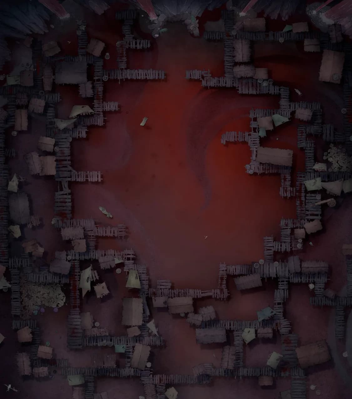Bullywug Swamp map, Bloody Night variant thumbnail