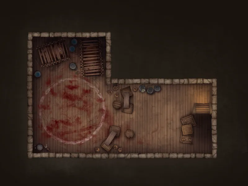 City Streets map, The Old Whiskey Warehouse Basement Day variant thumbnail