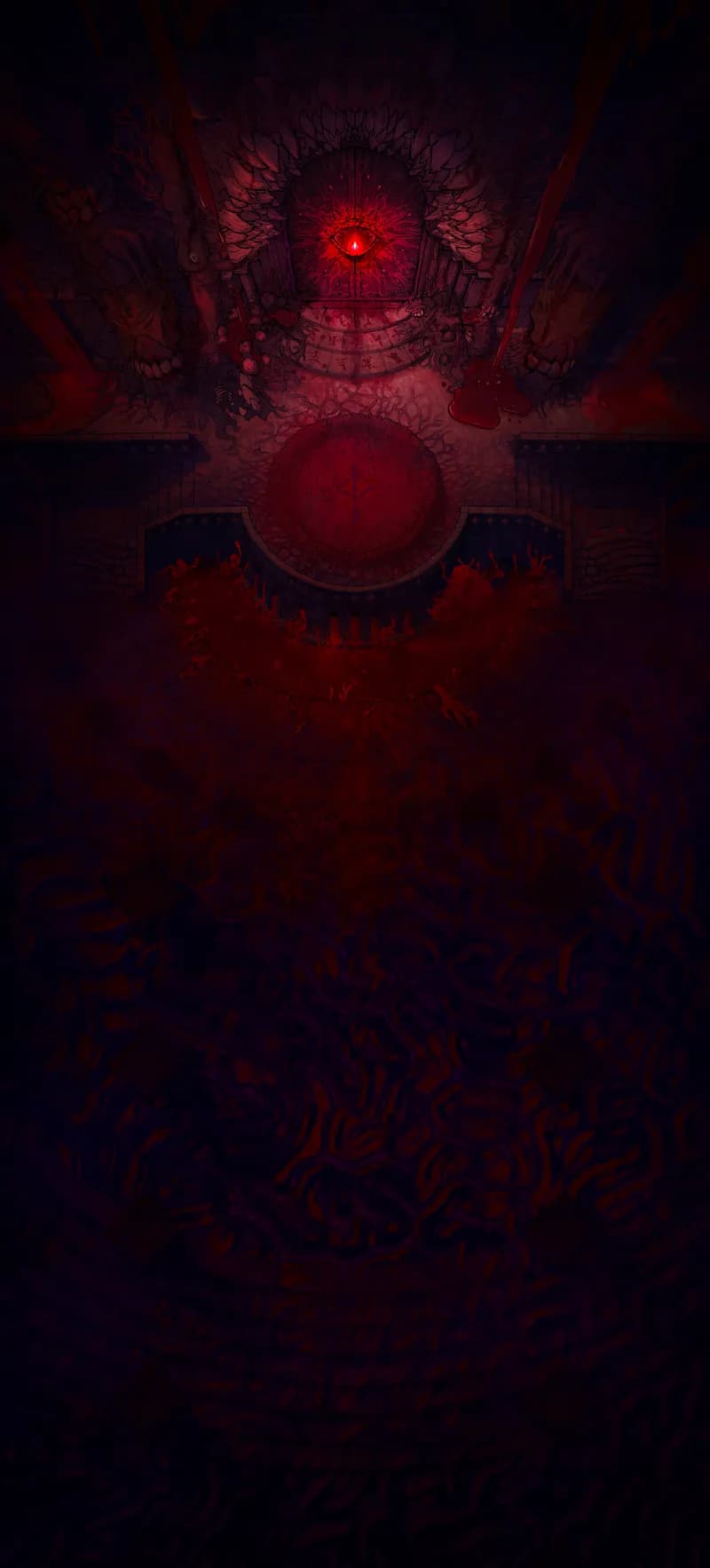 Nightmare Dragon Lair map, Sanguineous Gaze variant thumbnail