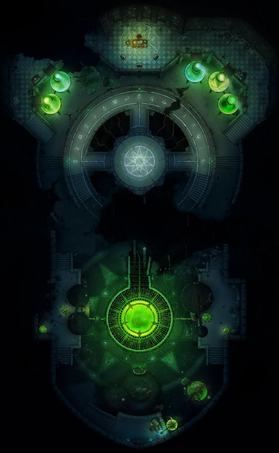 Alchemy Dungeon map, Night variant thumbnail