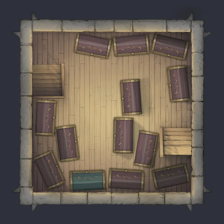 Magic Wizard's Tower map, Interior Floor 26 variant thumbnail