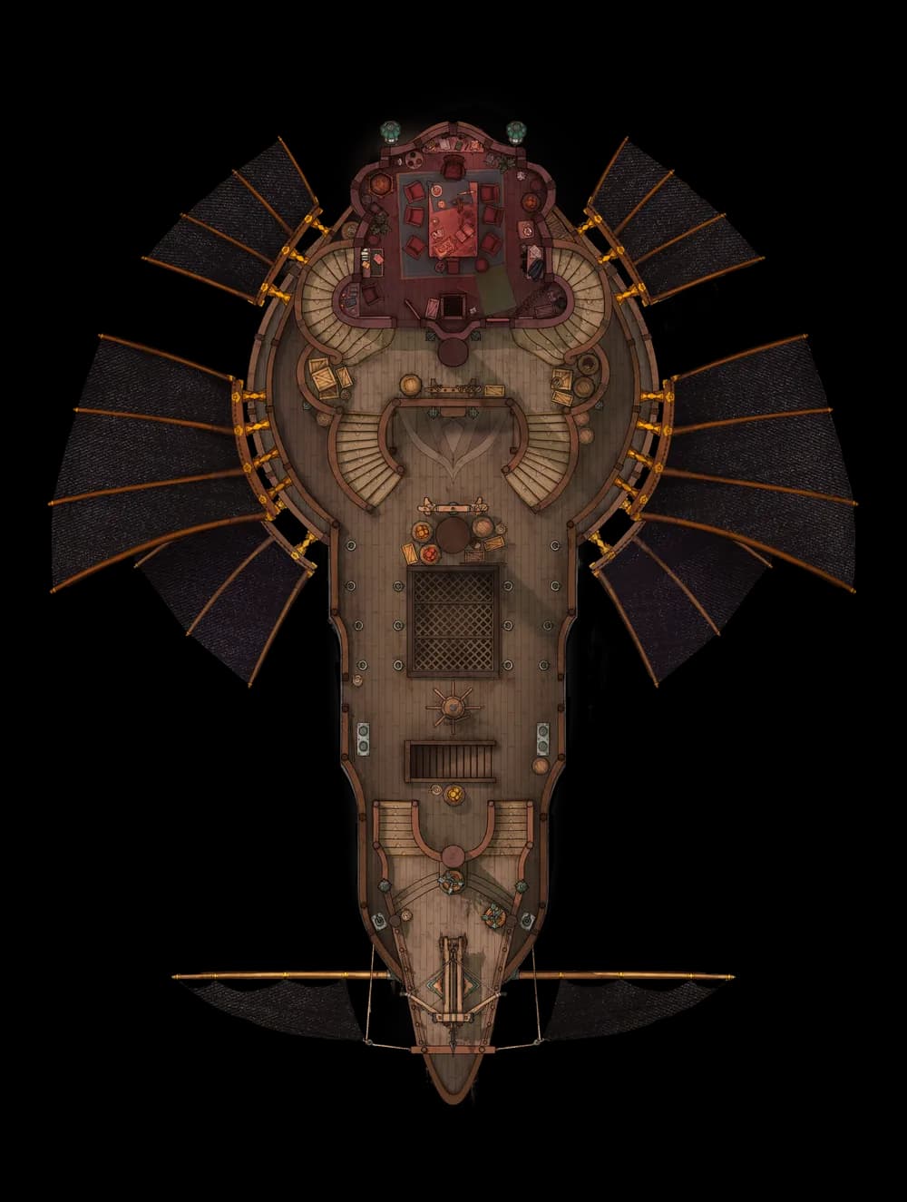 The Crystal Veil map, Black Sails Level 3 variant thumbnail