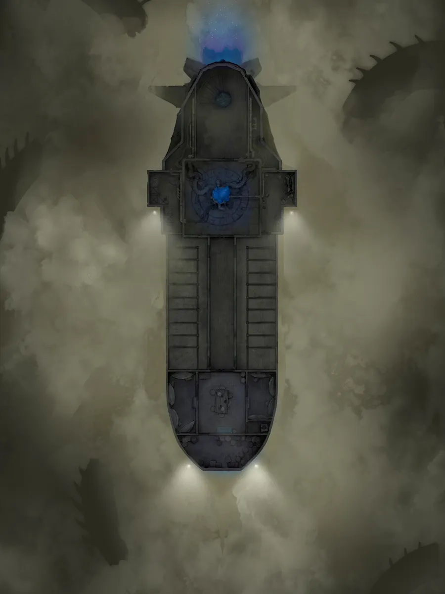 Airships! map, Fog Beasts Hull variant thumbnail