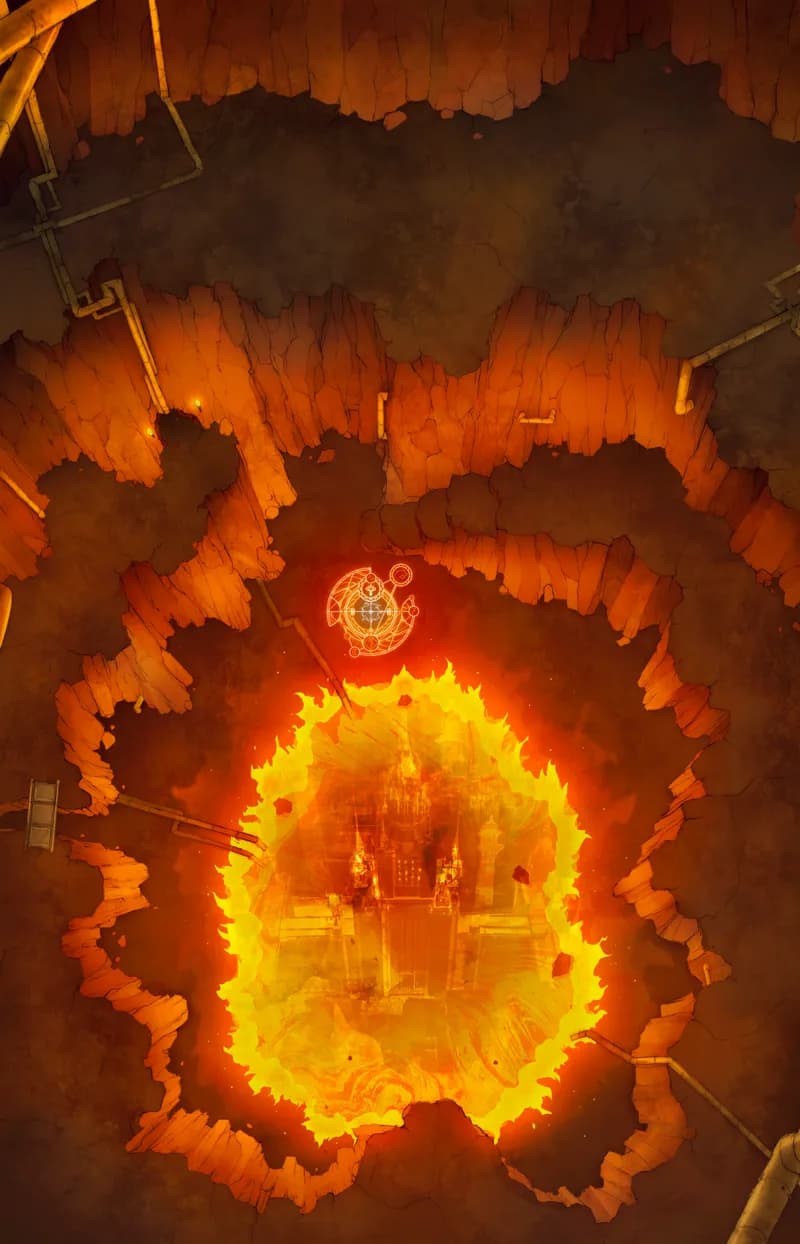 Geothermal Rift map, Brass City No Monsters variant thumbnail