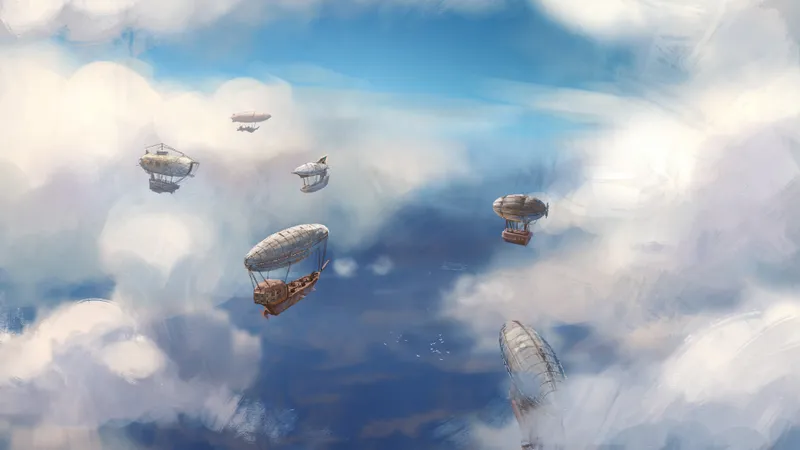 Airship Port map, Air Ships No FG Day variant