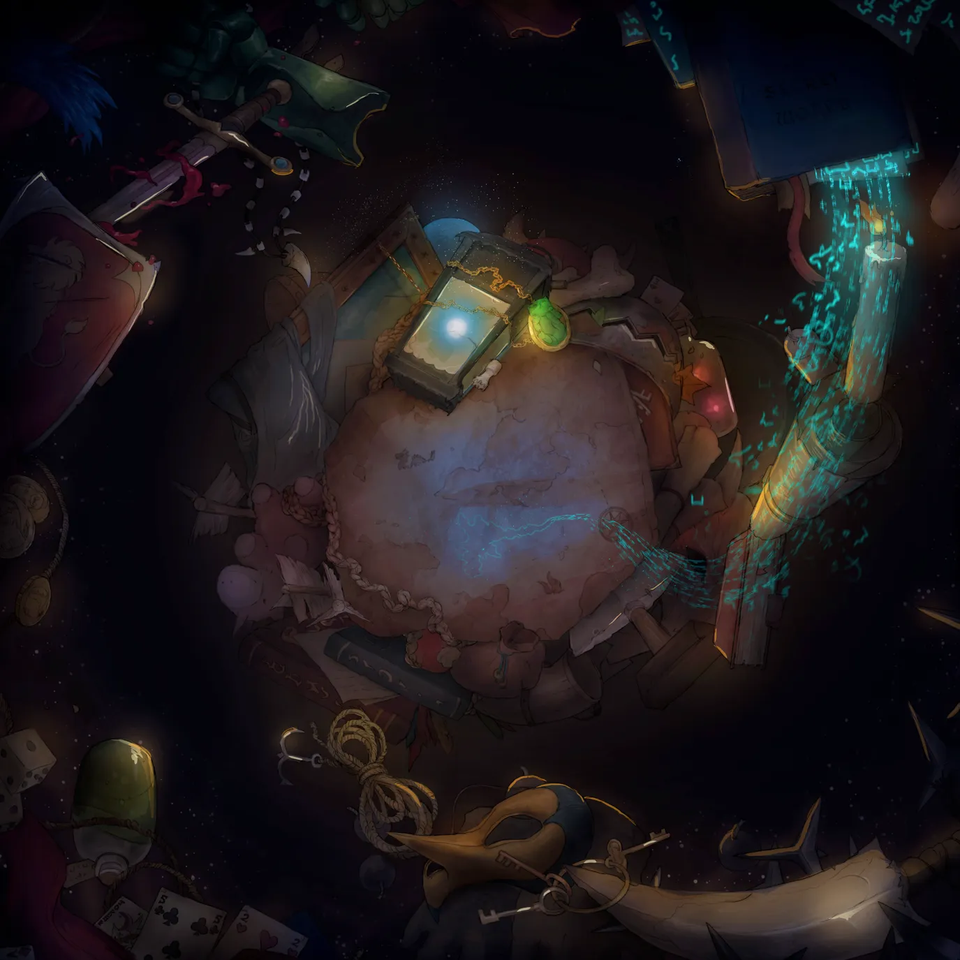 Inside a Bag of Holding map, Secret Map variant thumbnail