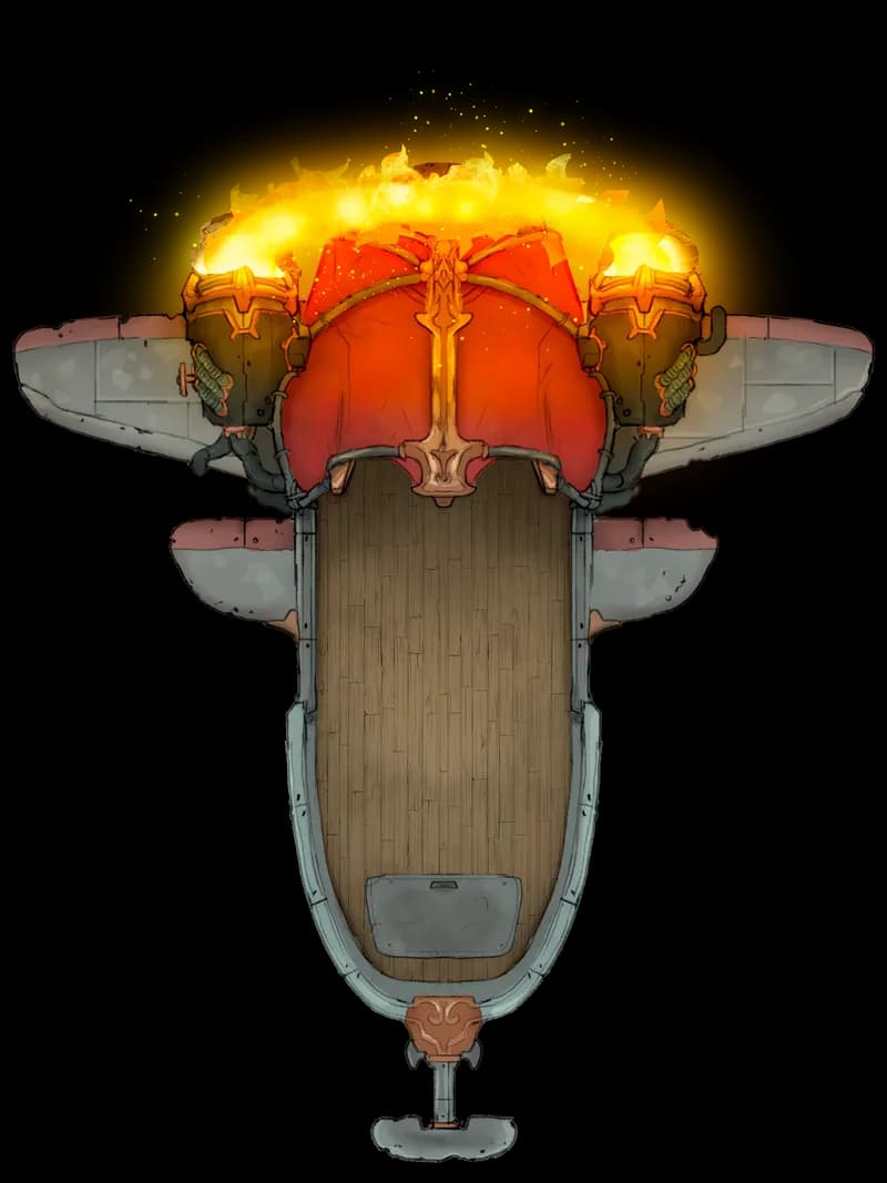Airships! Pt. 2 map, Metal Paddle Elemental variant thumbnail