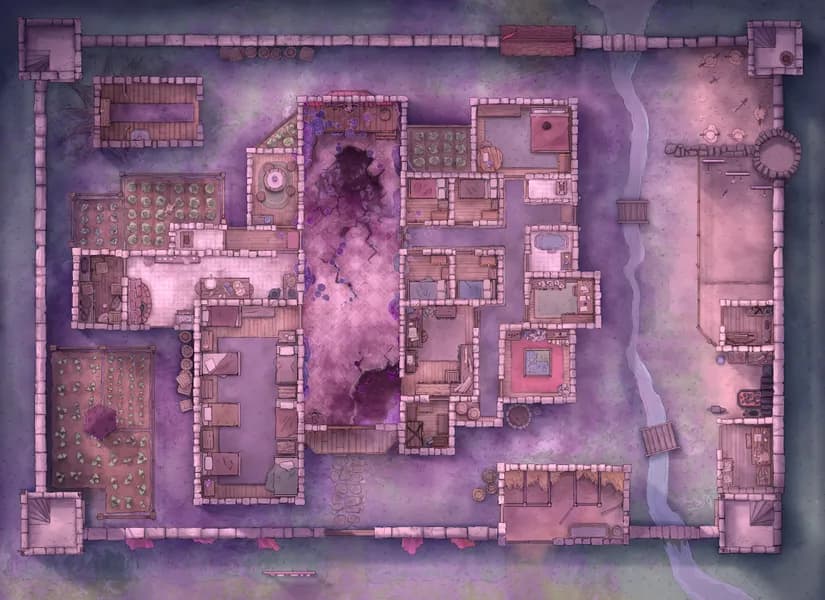 Adventurers' Guildhall map, Mushroom Day variant thumbnail
