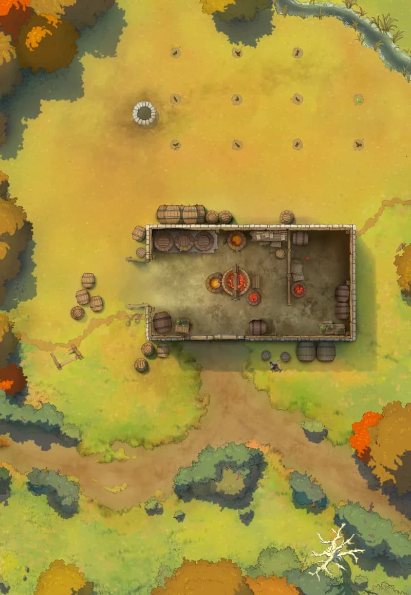 Ages of the Vale: Apple Press map, Indoors Autumn Day variant thumbnail