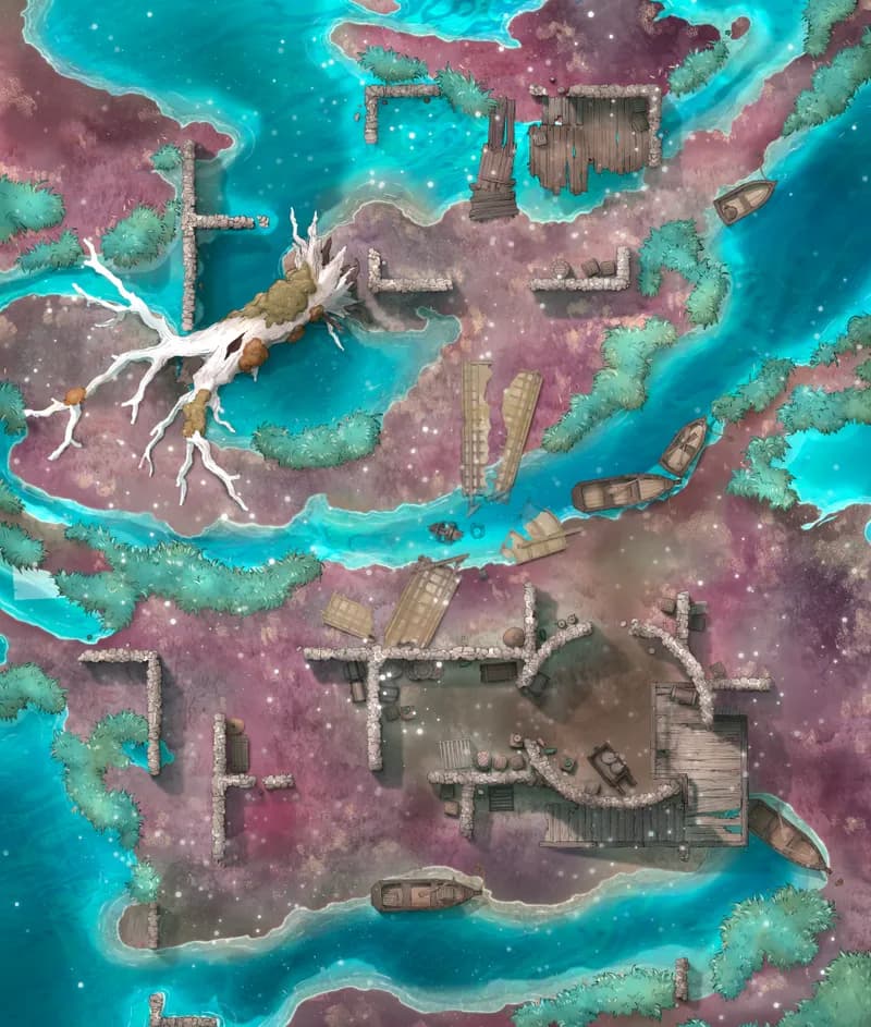 Smuggler's Fen map, Fey variant thumbnail