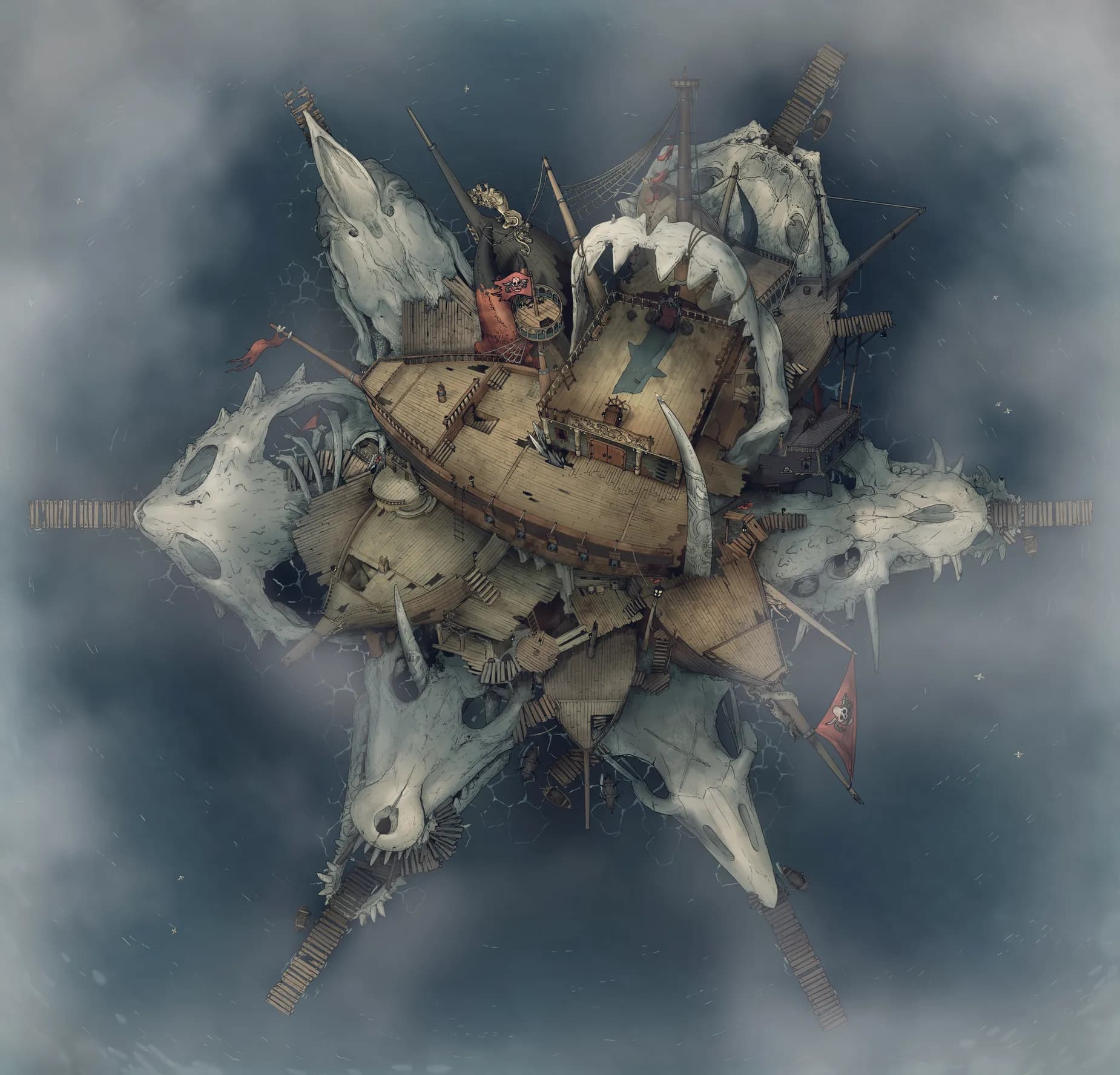 Pirate Lord's Lair map, Fog variant thumbnail