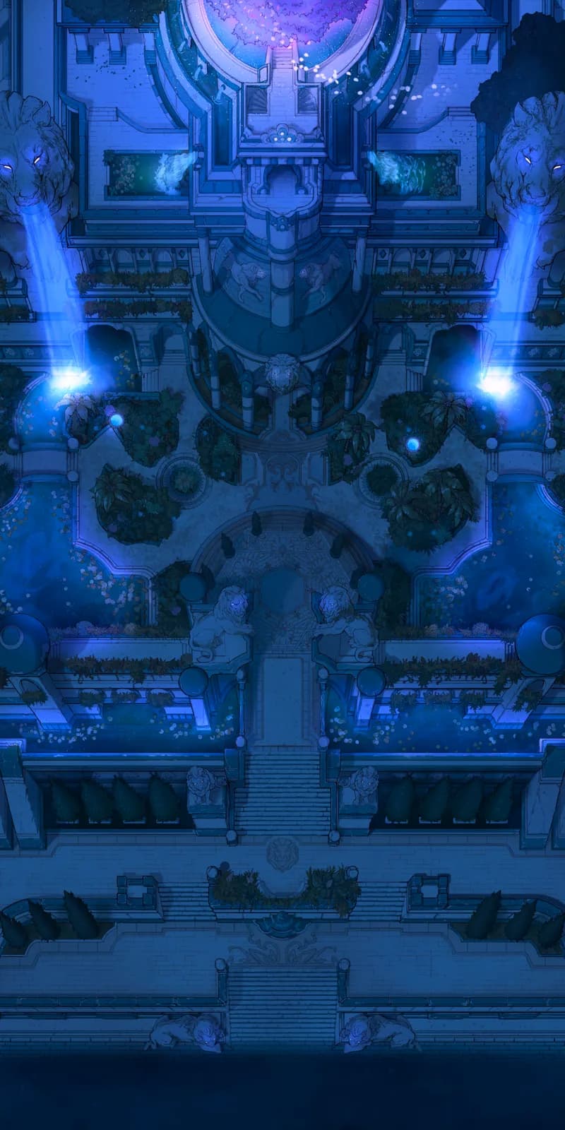 Hanging Gardens map, Guardians of Night variant thumbnail