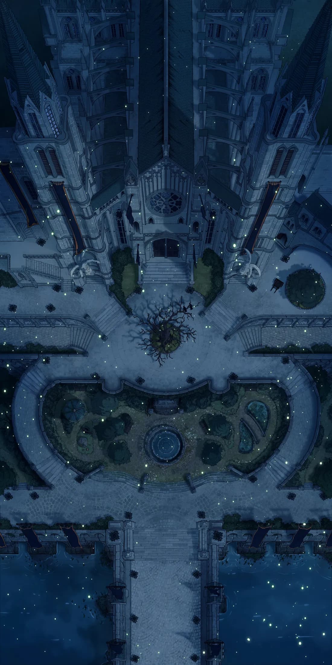 Grand Cathedral map, Fireflies variant thumbnail