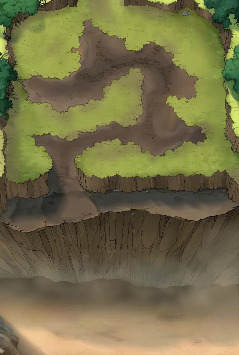Clifftop Warcamp map, No Camp variant thumbnail