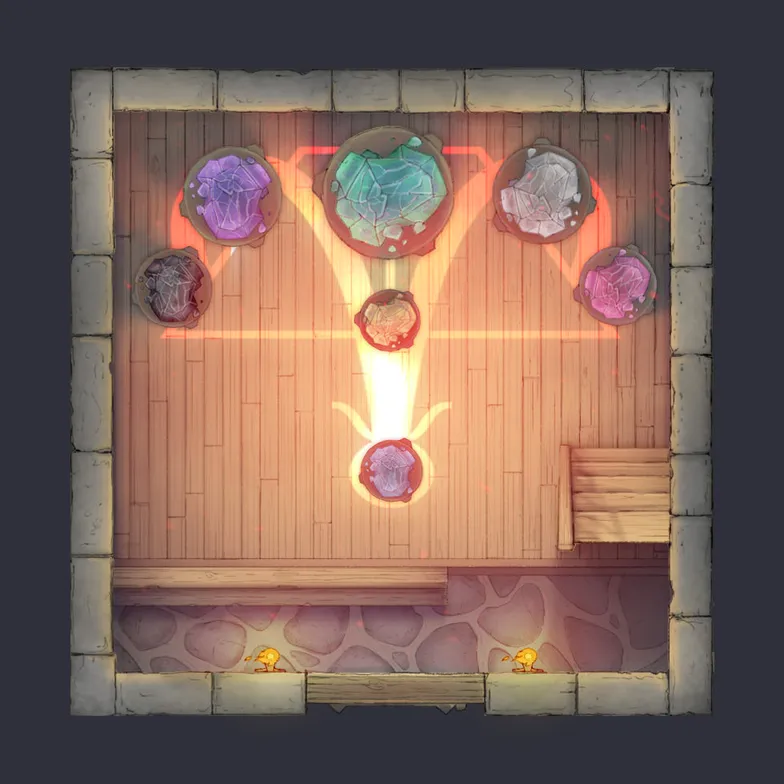 Magic Wizard's Tower map, Ground Floor 13 variant thumbnail