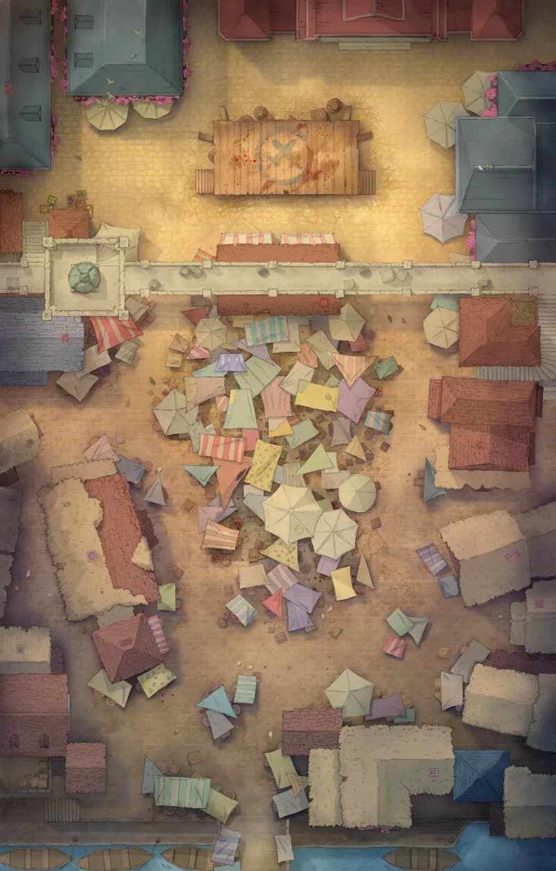 City Marketplace map, Fighting Stage Day variant thumbnail