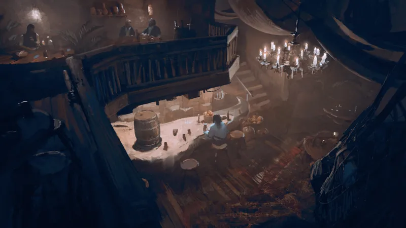 Port Pirate Tavern map, Silence variant
