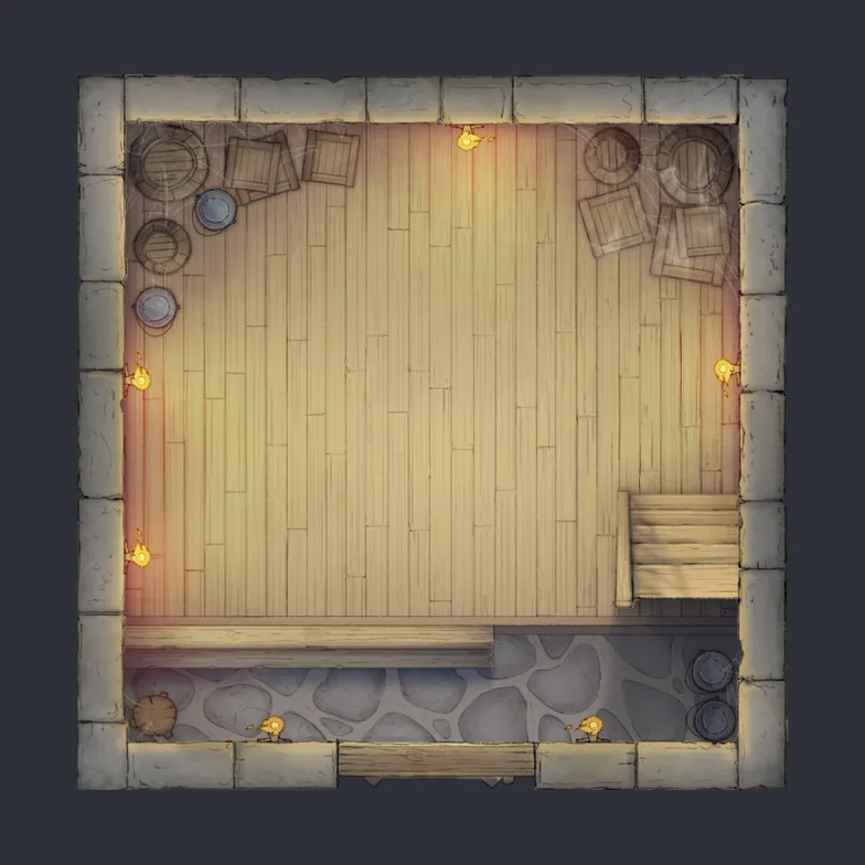Magic Wizard's Tower map, Ground Floor 03 variant thumbnail
