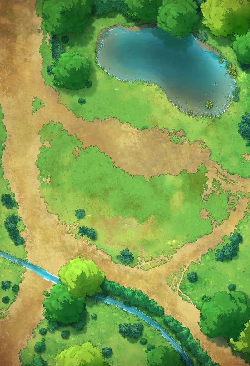 Village Blacksmith map, Natural variant thumbnail