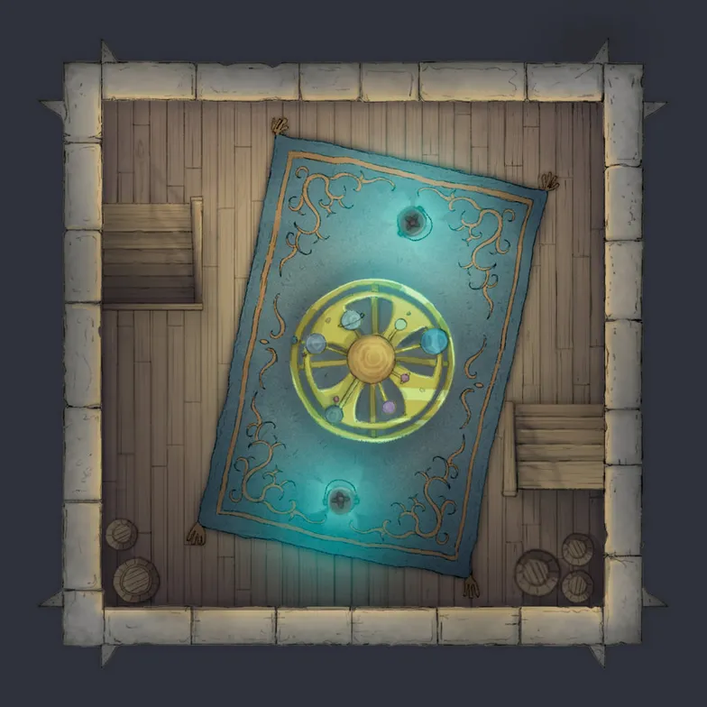 Magic Wizard's Tower map, Interior Floor 30 variant thumbnail