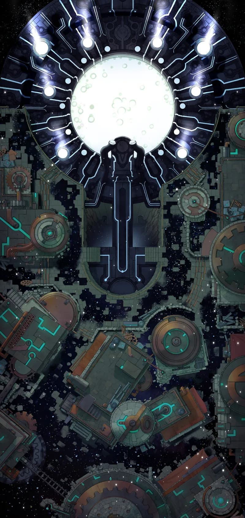 Warforged City Centre map, Void Gate variant thumbnail
