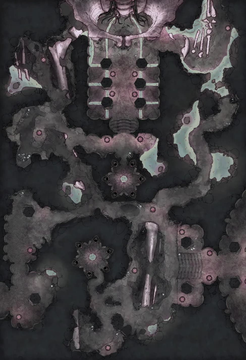 Elder Brain Sacrum Shrine map, Dead Brain variant thumbnail